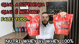 NUTRI WHEY Vs WHEY 100% INTEGRALMEDICA - QUAL É O MELHOR?