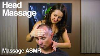 ASMR Head, Neck & Shoulders Massage - No Talking