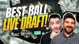 Fantasy Football Live Draft on DraftKings! | Sleeper, Breakouts, Draft Strategies and More!