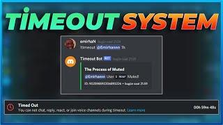 How Make a TIMEOUT Command for a Discord Bot - Advanced TIMEOUT system - discord.js v13
