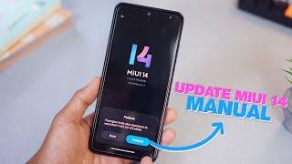 Update MIUI 14 Manual Langsung dari Setting HP di semua Redmi Poco