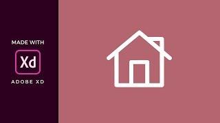 Adobe XD Howto - Home Icon