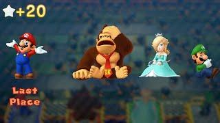 Mario Party 10 - Mario vs Donkey Kong vs Luigi vs Rosalina - Haunted Trail