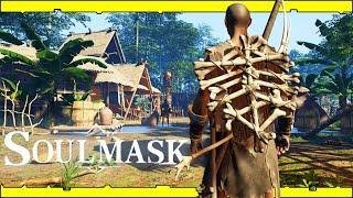 Taking On The Tribe Bosses In This Primal Survival Game - Soulmask Boss Battle