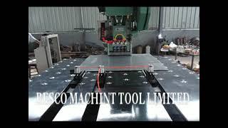 BESCOMT Inline Four-Station Flat Feed Punch Press