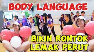 ‼️ TERBARU ‼️ SENAM BODY LANGUAGE ‼️ GERAKAN MUDAH  ‼️ HANCURKAN LEMAK PERUT