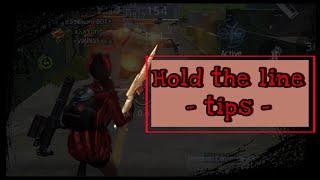 How to get better in Hold the Line?  - UNDAWN