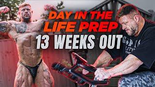 DAY IN THE LIFE OF AN IFBB PRO: PREP 13 WEEKS OUT