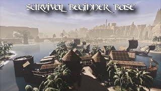 Conan Exiles - Easy Solo Survival Base | Relaxing Showcase & Speed Build