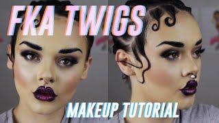 FKA TWIGS - MAKEUP TUTORIAL