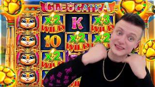 Апасный огромный ЗАНОС х10000 в клеокатре / Cleocatra максимальный выигрыш / max win