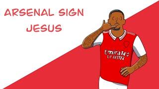 Arsenal sign Gabriel Jesus ft. Tim Stillman