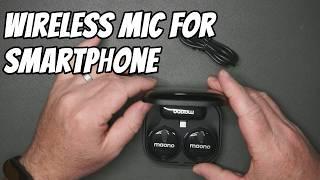 Maono WM620 Wireless Lavalier Microphone for iPhone 15 & Android - Mic  review