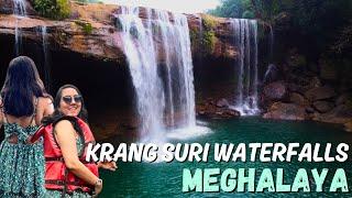 Krang Suri Waterfall | Meghalaya best waterfall | Travel Vlog | Trekking | Ziplining