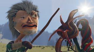 Geralt VS Archespore [3D-parody]