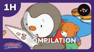 ⭐ T'Choupi et Doudou ⭐ 1h - COMPILATION de dessins animés pour enfants