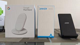 Google Pixel Stand - Unboxing, Why Wireless, Anker Comparison, Placement