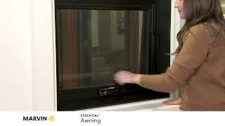 How to Use a Marvin Essential Awning Window