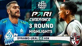 Dynamo-Ural vs. ASK | HIGHLIGHTS | 3 Round | Pari SuperLeague 2025