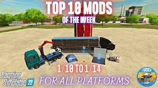 TOP 10 MODS OF THE WEEK - Farming Simulator 22