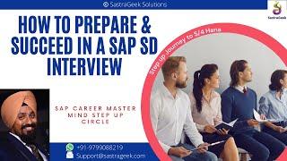 How to prepare & succeed in a SAP SD interview