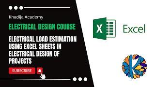 Electrical Load Estimation Using Excel Sheets In Electrical Design Of Projects