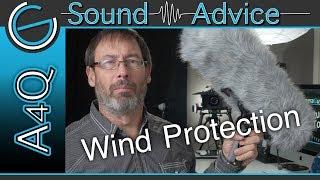 DIY boom pole mount with windshield, Audio Technica  AT875r microphones [A4Q]