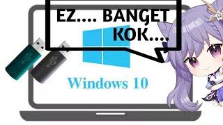 CARA BUAT BOOTABLE WINDOWS 10 DI FLASHDISK...???