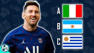 Indovina la Nazionale del Calciatore | Quiz Calcio