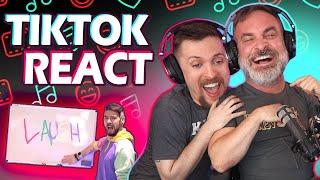 MAKING DADDY LAUGH USING TIK-TOKS FROM YOU!