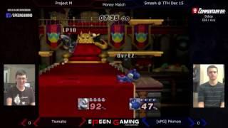 Smash @ TTH - Tismatic (Yoshi) Vs. [ePG]Pikmon (Wolf) (Money Match) - PM