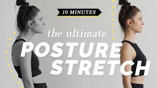 Fix your posture and reduce backpain  | 10 Minute Daily Stretch Routine