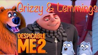 Grizzy and Lemmings in Despicable Me 2 - Parody (Fan Made)