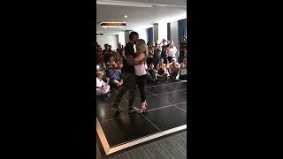 Eddie Hercules and Julie Miranda Urban Kiz demo from New Orleans Salsa and Bachata Festival