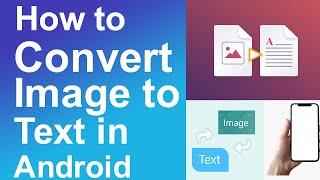 How to convert image to text in android