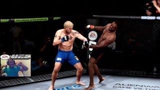 EA Sports UFC 2014 Demo Gameplay - Insane Jon "Bones" Jones Knockout