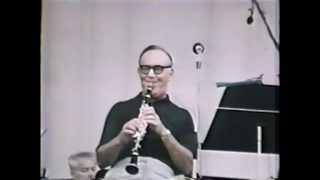 Benny Goodman Rehearsing for a Concert