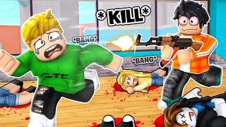 NOOB Vs PRO Gun BATTLE in Roblox !!!