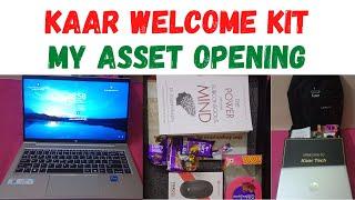 Kaar Wlcome Kit #Welcome_Kit #asset_opening #asset #goodies #kaar_tech #gowtham_chennaka #chennai