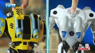 Simba Deep White Knight Robot 32cm (109391005038) & Mag Knight Robot 31cm (109391006038)