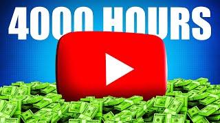 Complete 4000 Watch Hour In 1 Month | How To Complete 4000 Hours Watch Time Fast