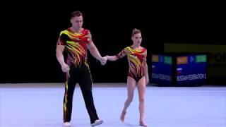 2018 Acrobatic Worlds – Russia, Mixed Pair Qualifications