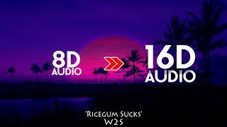 W2S - Ricegum Sucks [16D AUDIO | NOT 8D] Ft. KSI (Diss Track) | 8D MUSIX LYF