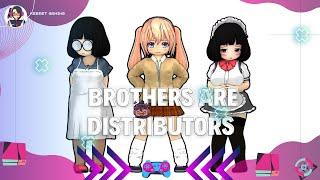 Playing Games With Beautiful Girls. Brothers are Distributors (PC Game play)