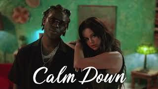 Calm Down   Rema Lyrics Ed Sheeran, Ellie Goulding,    MIX | Bass Boosted