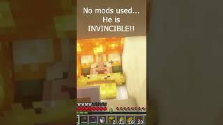 Invincible minecraft villager