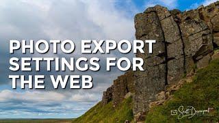 Photo Export Settings For The Web