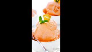 Sugar Free Orange Sherbet Recipe #shorts