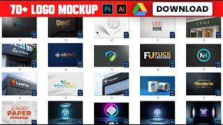70+ Unique Logo Mockups logo mockup PSD Template Free Download #logomockup in Photoshop