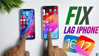 How To Fix Lag in iPhone | iPhone Lag Problem | iPhone Lag Problem iOS 17 | Fix Lag in iPhone |